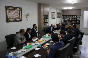 جلسه بخشدار خاوران با دهیاران این بخش برگزار شد