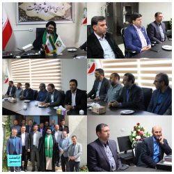 دیدار جمعی از مسئولین با اعضای شورای شهر قیامدشت