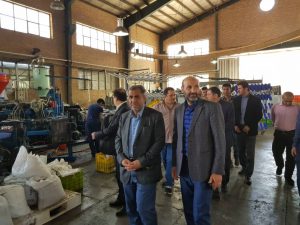 بازدید معاون استاندار تهران از شهرک صنعتی خاور واقع در حریم شهر قیامدشت