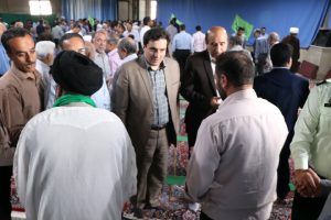 حضور معاون سیاسی فرماندار ری در قیامدشت