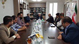 نشست صمیمی‌ مسئول هماهنگی امور بخشداری خاوران با دهیاران بخش خاوران