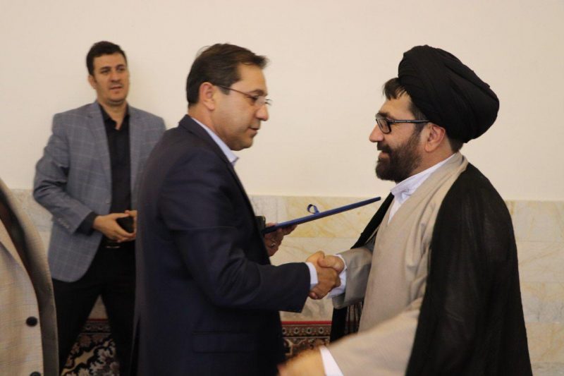 حضور معاون استاندار تهران و  فرماندار ویژه شهرستان ری در دفتر امام جمعه قیامدشت
