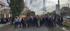 برگزاری راهپیمایی ضداستکباری ۱۳ آبان در قیامدشت