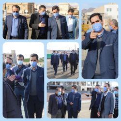رصد میدانی پروژه های عمرانی شهر قیامدشت توسط رییس حوزه قضایی