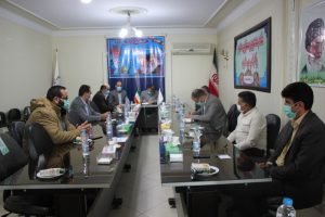 تشکیل جلسه هماهنگی برگزاری انتخابات ۱۴۰۰ در بخش خاوران با حضور دهیاران این بخش