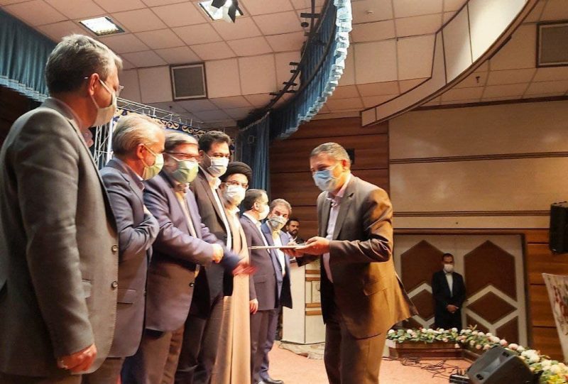 شهردار قیامدشت، شهردار برتر سال ۱۳۹۹ شد