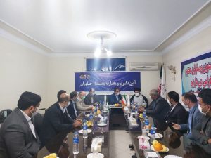 برگزاری آیین تکریم بخشدار و معارفه سرپرست بخشداری خاوران