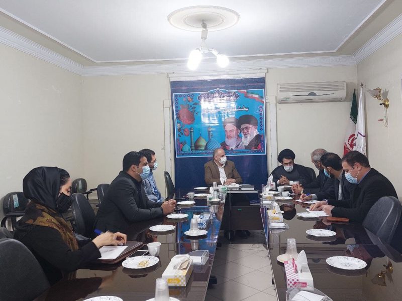دیدار سرپرست بخشداری خاوران با تعدادی از پژوهشگران و نخبگان شهر قیامدشت