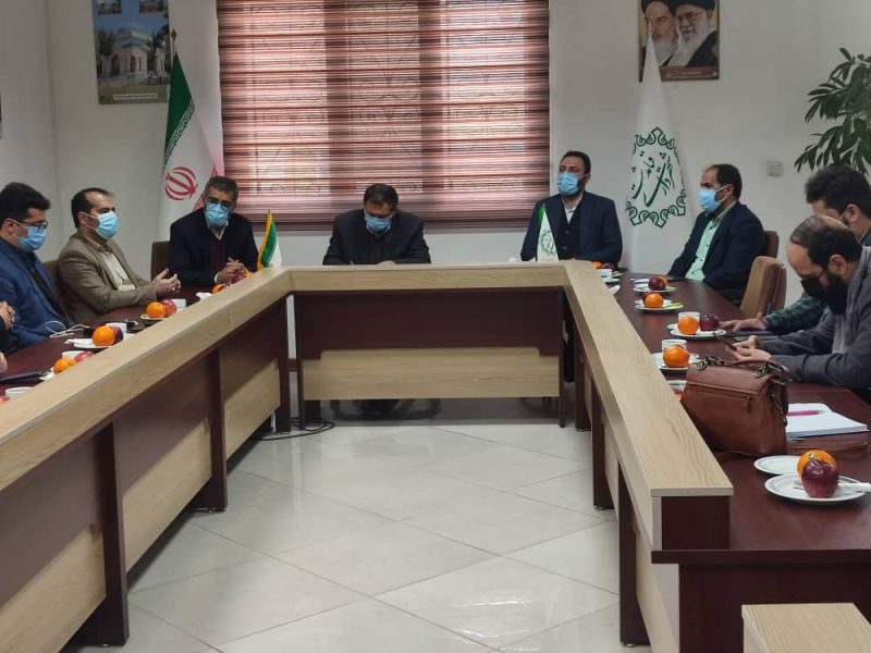 دیدار کارگروه رسانه شورای اسلامی شهرستان ری با شهردار و اعضای شورای شهر قیامدشت