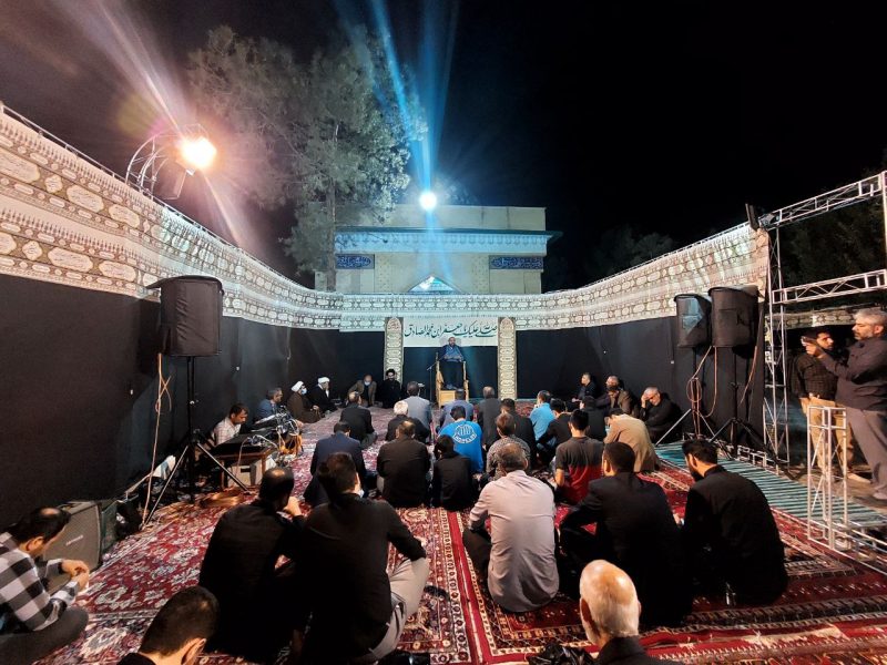 برگزاری مراسم شهادت امام صادق (ع) و سالروز تدفین شهدای گمنام قیامدشت