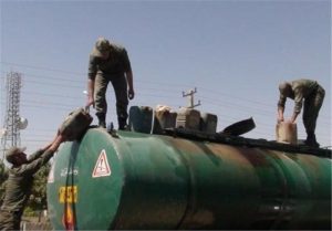 کشف بیش از ۱۲۰ هزار لیتر سوخت غیرمجاز در محدوده قیامدشت