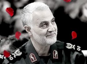 برگزاری مراسم سالگرد شهادت سردار سلیمانی در قیامدشت + ویدئو