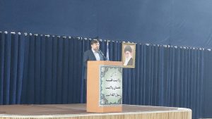 سخنرانی رئیس شورای اسلامی شهرستان ری در نماز جمعه قیامدشت + فیلم