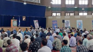 گلایه امام جمعه قیامدشت از جمع آوری پل عابر پیاده مجتمع صنفی خاوران