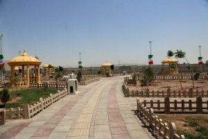 افتتاح بوستان افرا در قیامدشت