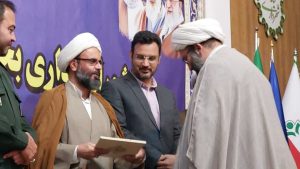 امام جمعه جدید بخش خاوران کار خود را به طور رسمی آغاز نمود + فیلم