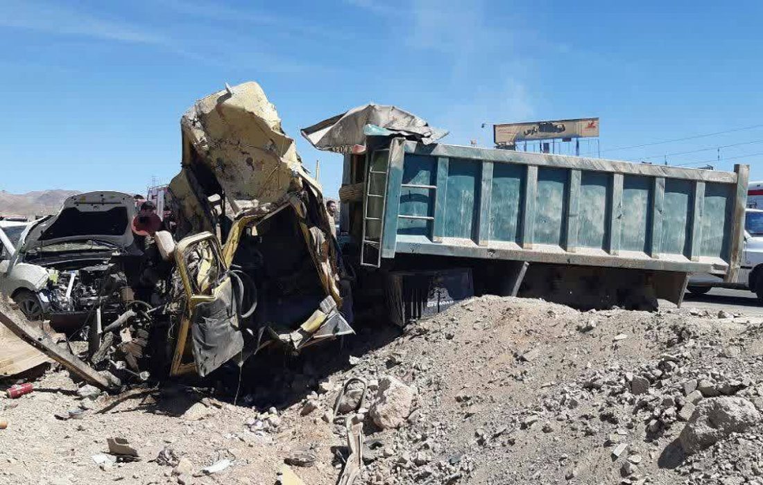 تصادف مرگبار در جاده خاوران