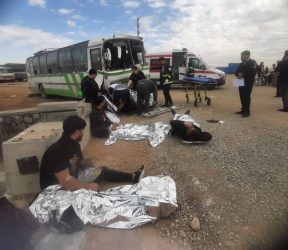 اورژانس تهران: مصدومان حادثه اتوبوس در جاده امام رضا به ۲۹ نفر رسید
