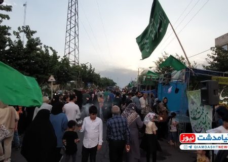 اولین مهمانی غدیر در قیامدشت با استقبال پر شور شهروندان برگزار شد + فیلم