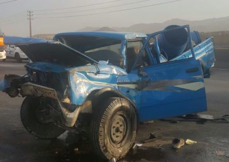 تصادف مرگبار در جاده خاوران
