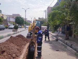 ۴۷۰۰ متراز شبکه آب شرب شهر قیامدشت اصلاح و بازسازی شد