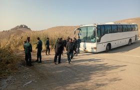 ادامه طرح جمع آوری و طرد اتباع خارجی غیرمجاز در بخش خاوران