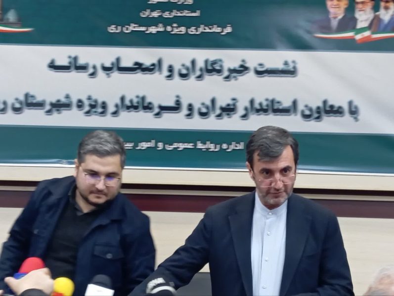 فرماندار ویژه ری: اجازه نمی دهیم پروژه هایی که به نفع مردم شهرستان ری نیست آغاز و اجرایی شوند