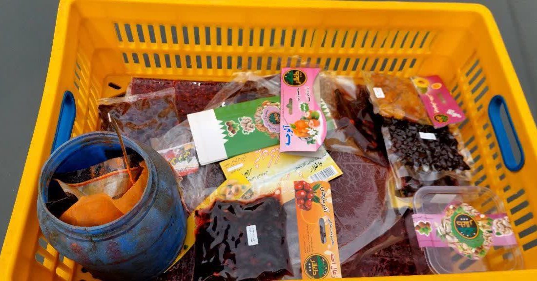 پلمب کارگاه غیرمجاز تولید لواشک و آلوچه در بخش خاوران