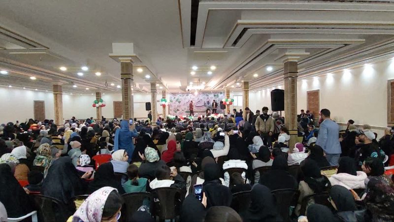 برگزاری جشن بزرگ حضور تا ظهور در روستای چهلقز + فیلم