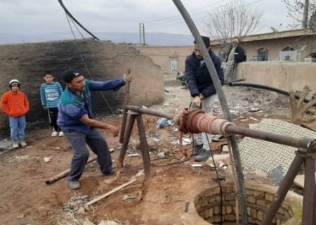 تخریب ۲ چاه آب آلوده در کوره‌های آجرپزی گود محمودآباد