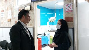 بازدید سرزده مدیر شبکه بهداشت و درمان شهرستان ری از مراکز درمانی شبانه روزی قیامدشت +فیلم
