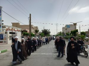 عزاداری اهالی قیامدشت در سالروز شهادت امام جعفر صادق(ع)+ فیلم