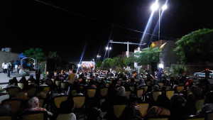 جشن دهه کرامت در روستای چهلقز بخش خاوران برگزار شد+ فیلم