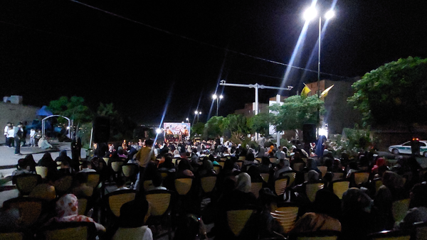 جشن دهه کرامت در روستای چهلقز بخش خاوران برگزار شد+ فیلم