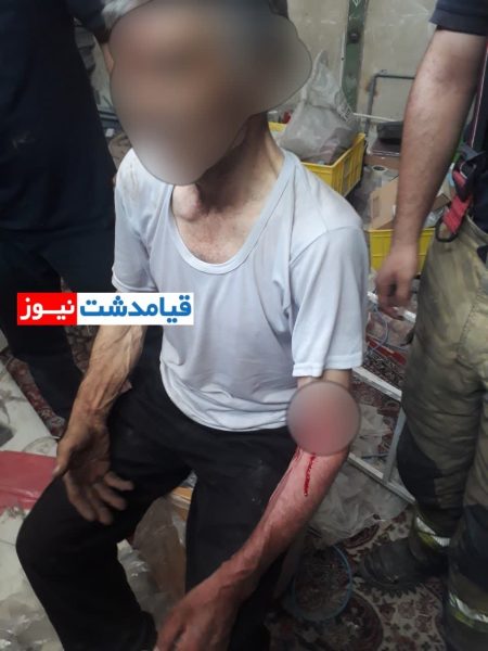 نجات معجزه‌آسای مرد ۶۵ ساله از مرگ حتمی در شهرک صنعتی خاوران