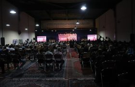 قیامدشت در شب خاطره؛ تجدید میثاق مردم و مسئولان با شهدای والامقام+ فیلم