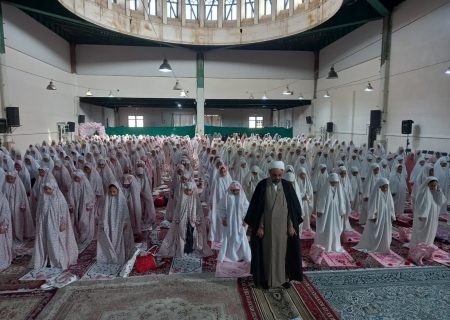 آغاز مسیر بندگی با قلب‌های کوچک/ جشن تکلیف دختران قیامدشت برگزار شد + فیلم