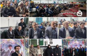 ️جشن نیمه شعبان و دهه فجر در مسجد امام رضا(ع) روستای چهلقز برگزار شد