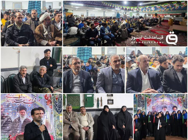 ️جشن نیمه شعبان و دهه فجر در مسجد امام رضا(ع) روستای چهلقز برگزار شد
