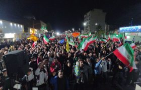 اجتماع باشکوه مردم قیامدشت در چهلم رهبر شهید و شهدای جنگ رمضان+ فیلم