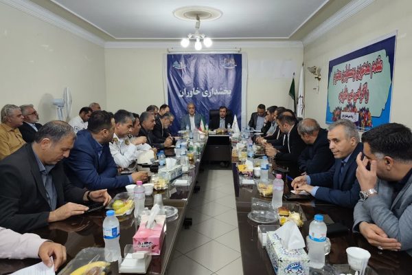 بررسی آمادگی دستگاه‌ها برای مقابله با سیلاب در بخش خاوران؛ تأکید بر لایروبی و تقویت سیل‌بندها + فیلم