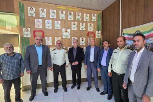 تقدیر مسئولان بخش خاوران از تلاش‌های شبانه‌روزی کارکنان کلانتری ۱۷۴ قیامدشت